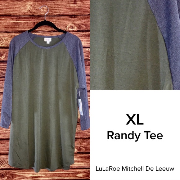 LuLaRoe Tops - 💚◽️RANDY TEE◽️💚